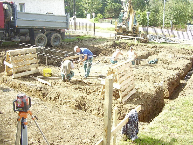 Hrubá stavba rodinného domu Bytčica