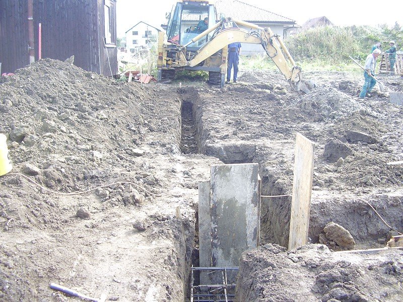 Hrubá stavba rodinného domu Teplička nad Vahom