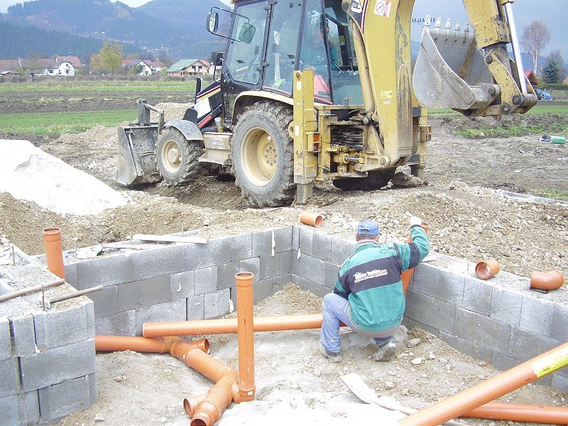 Hrubá stavba rodinného domu Teplička nad Vahom