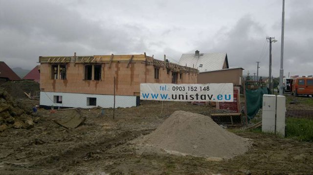 Zhotovenie kompletného rodinného domu Zubrohlava